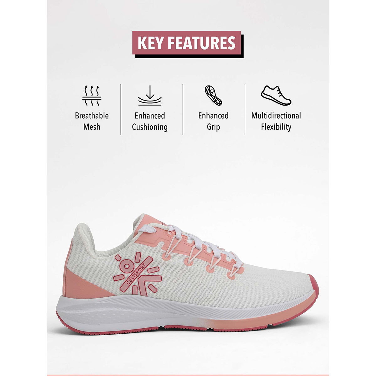 Cultsport Firebird Off White Women Running Shoes Buy Cultsport