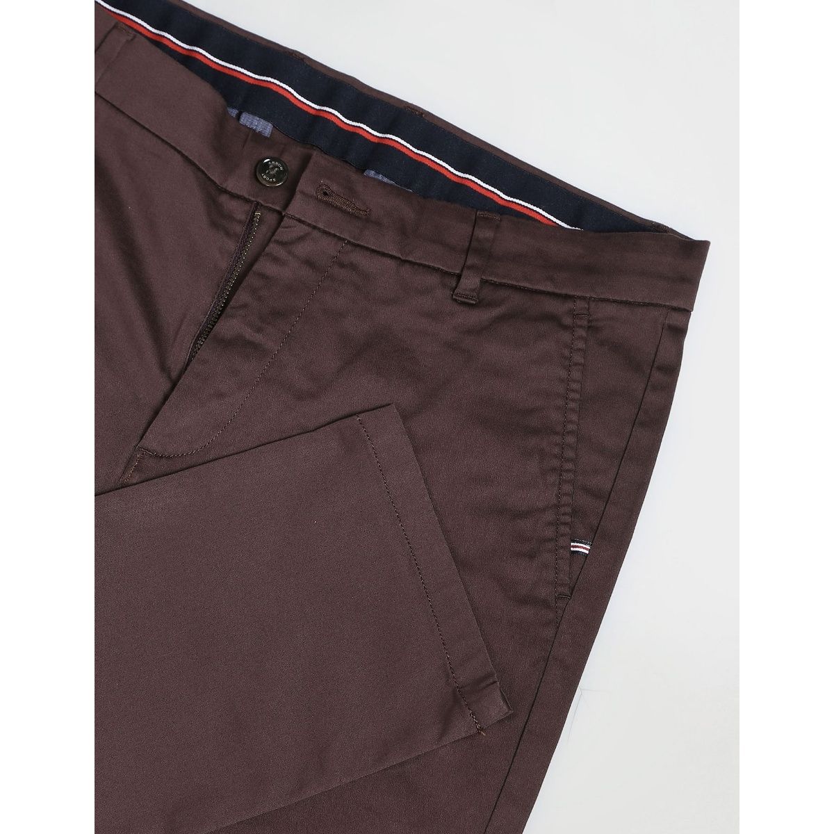 Buy Bronson Slim Fit Autoflex Trousers Grey at Amazonin