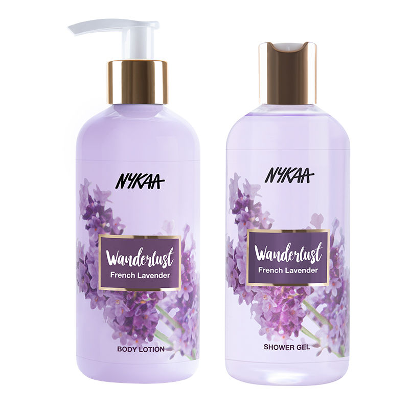 Nykaa Wanderlust Lavender Bath & Body Combo