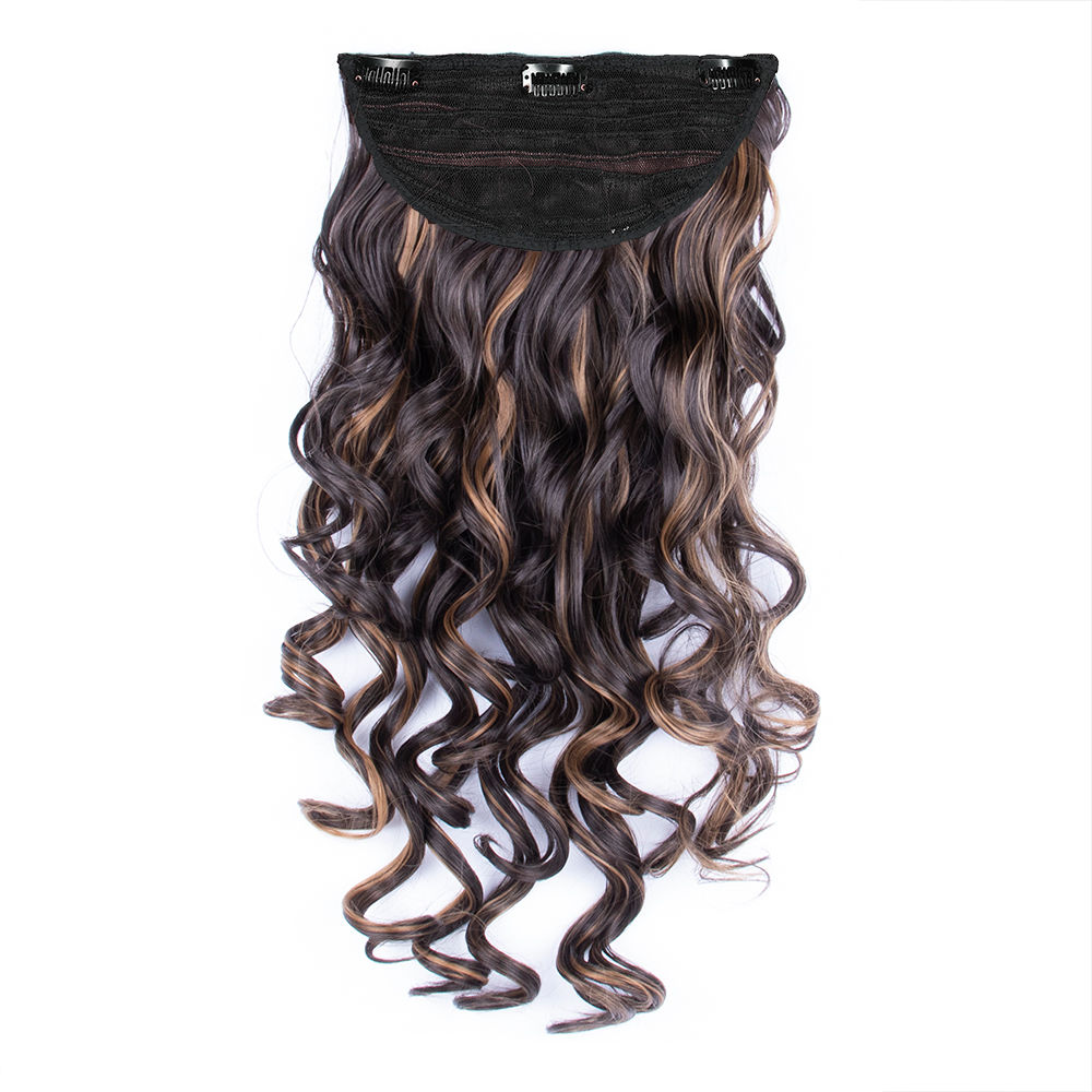 Buy MEET Curly Wavy Hair Extension in Brown color 5 clip 120 gram For  Women and Girls Online at Low Prices in India  Amazonin