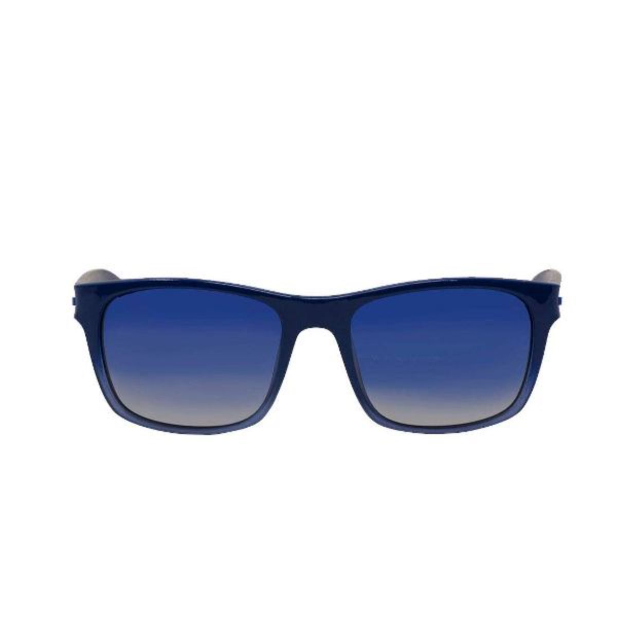 Enrico Blueberry-Blue UV Protected Polarized Wayfarer Male Sunglasses