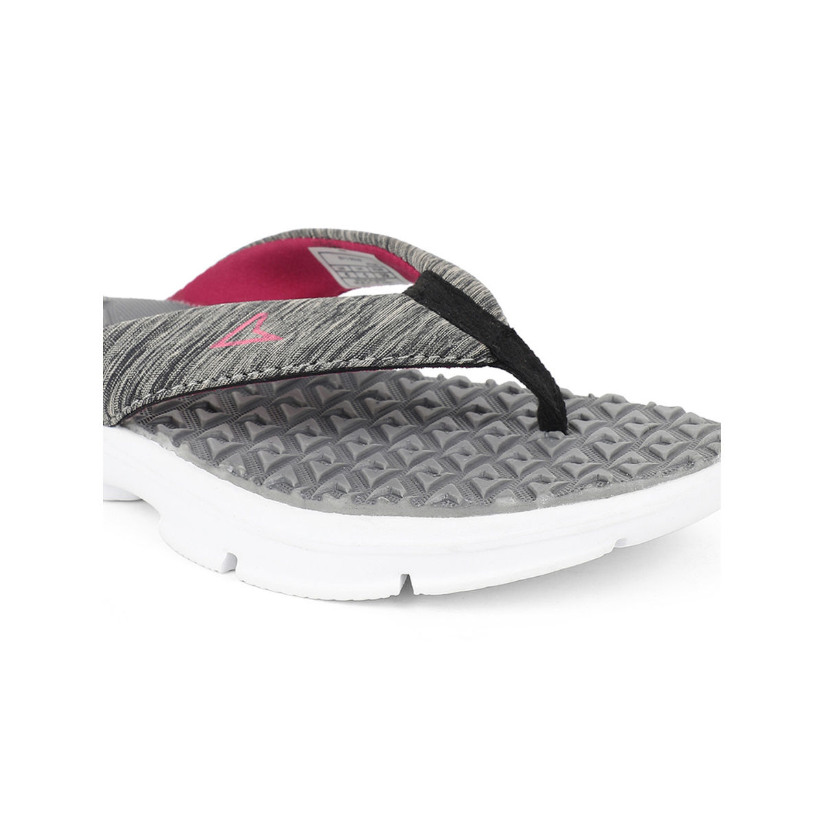 Bata grey slippers hot sale