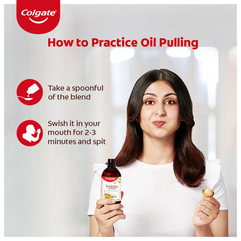 colgate oil pulling