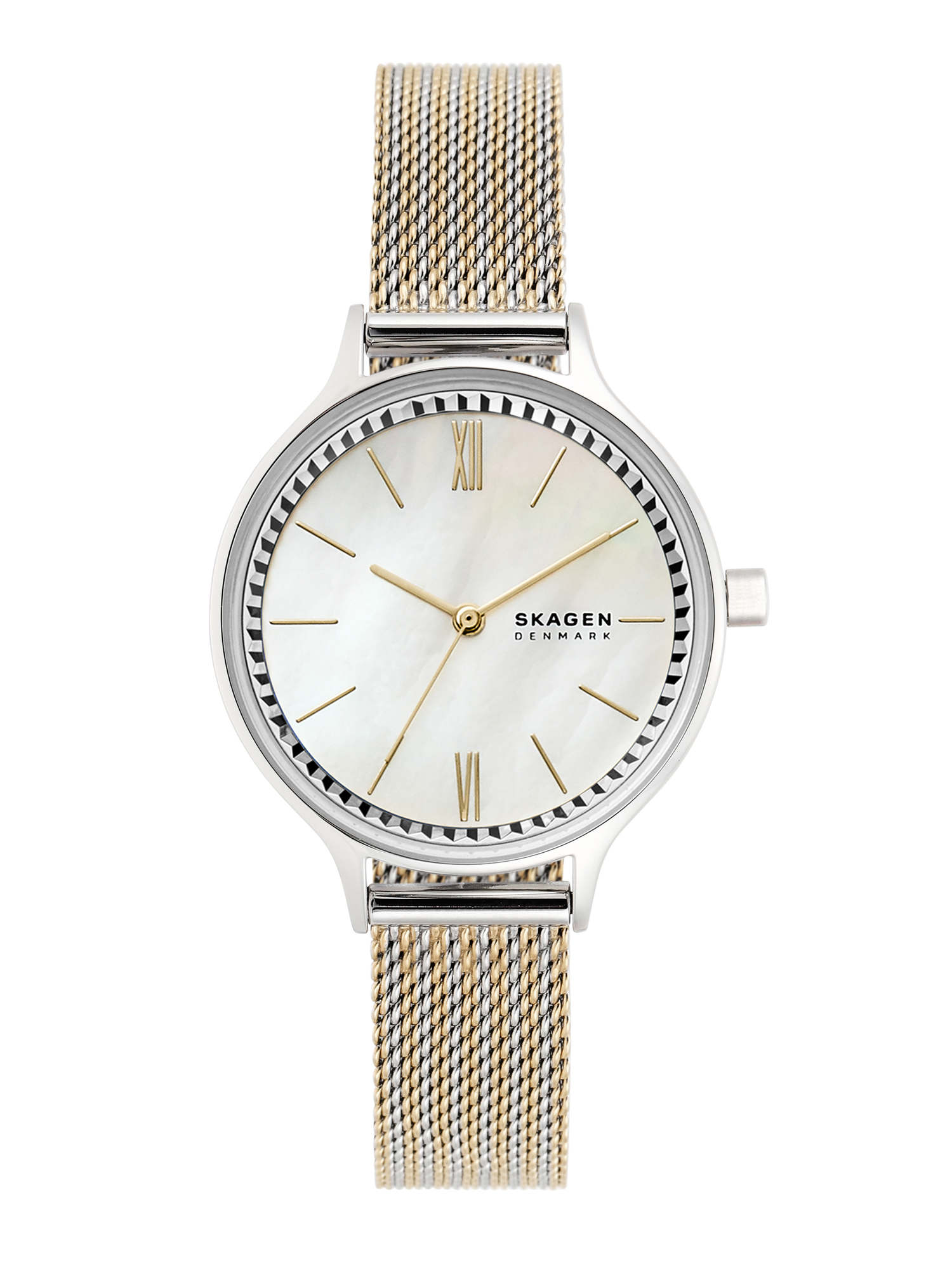 Skagen anita two online tone watch