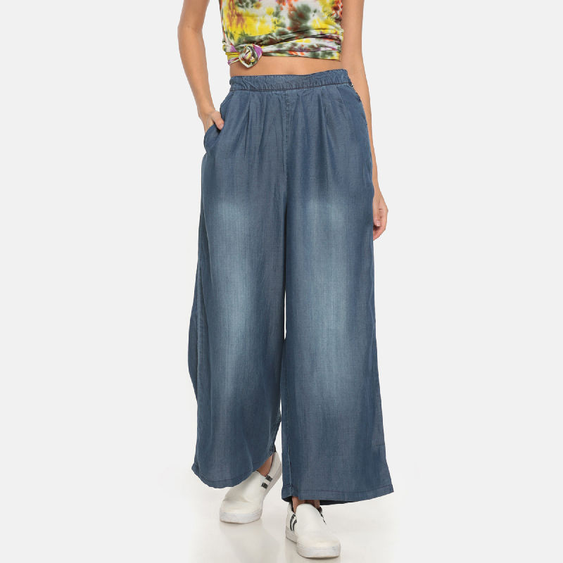 denim palazzo go colors