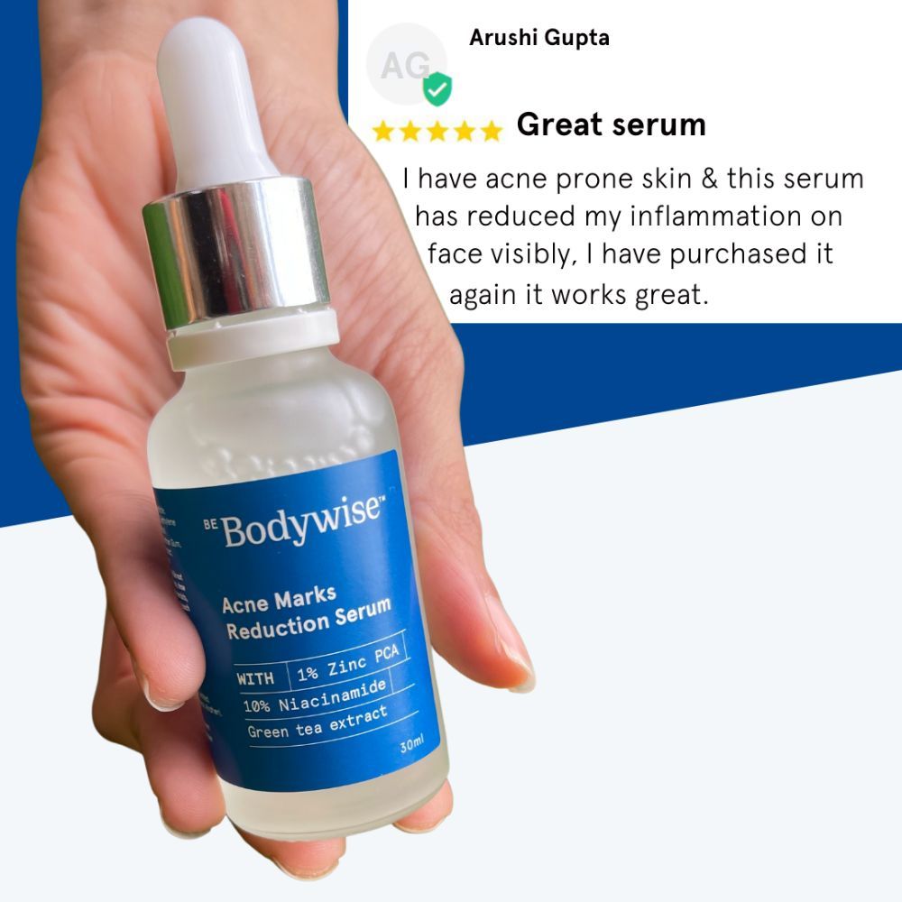 Be Bodywise 10% Niacinamide Face Serum For Acne Marks & Pigmentation ...