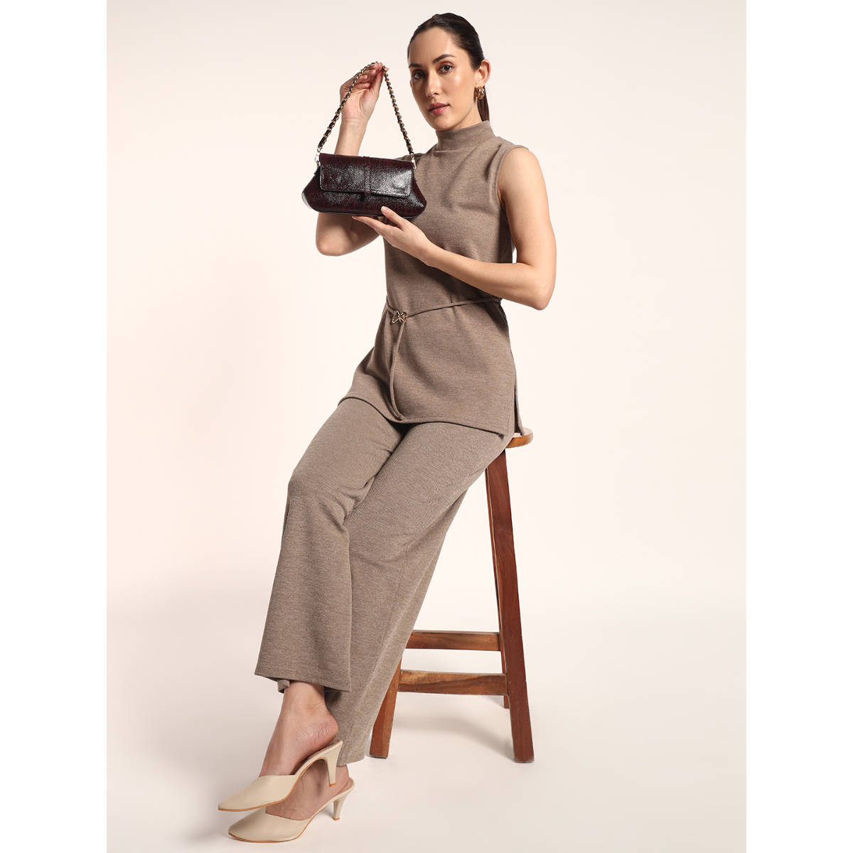 THE GUSTO Bella Wine Shoulder Bag (S)