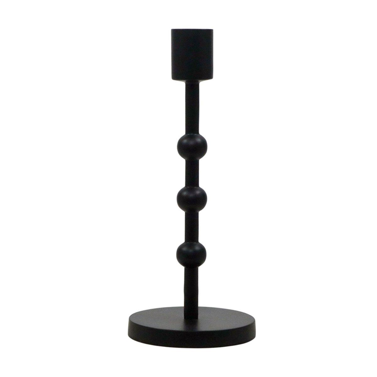 Buy Metalsmith Black Aluminium Candle Holder Online