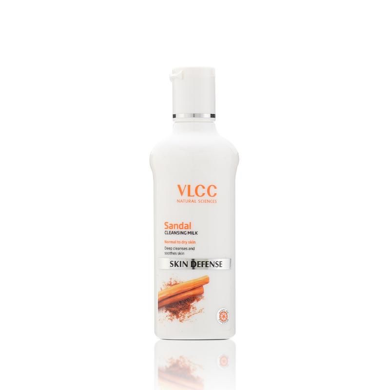 VLCC Sandal Skin Defense Cleansing Milk - Normal to Dry Skin