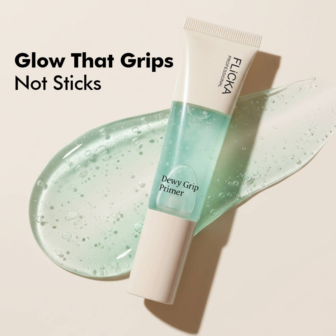 FLiCKA Dewy Grip Primer Hydrating Gel Formula For Smooth And Bright Skin