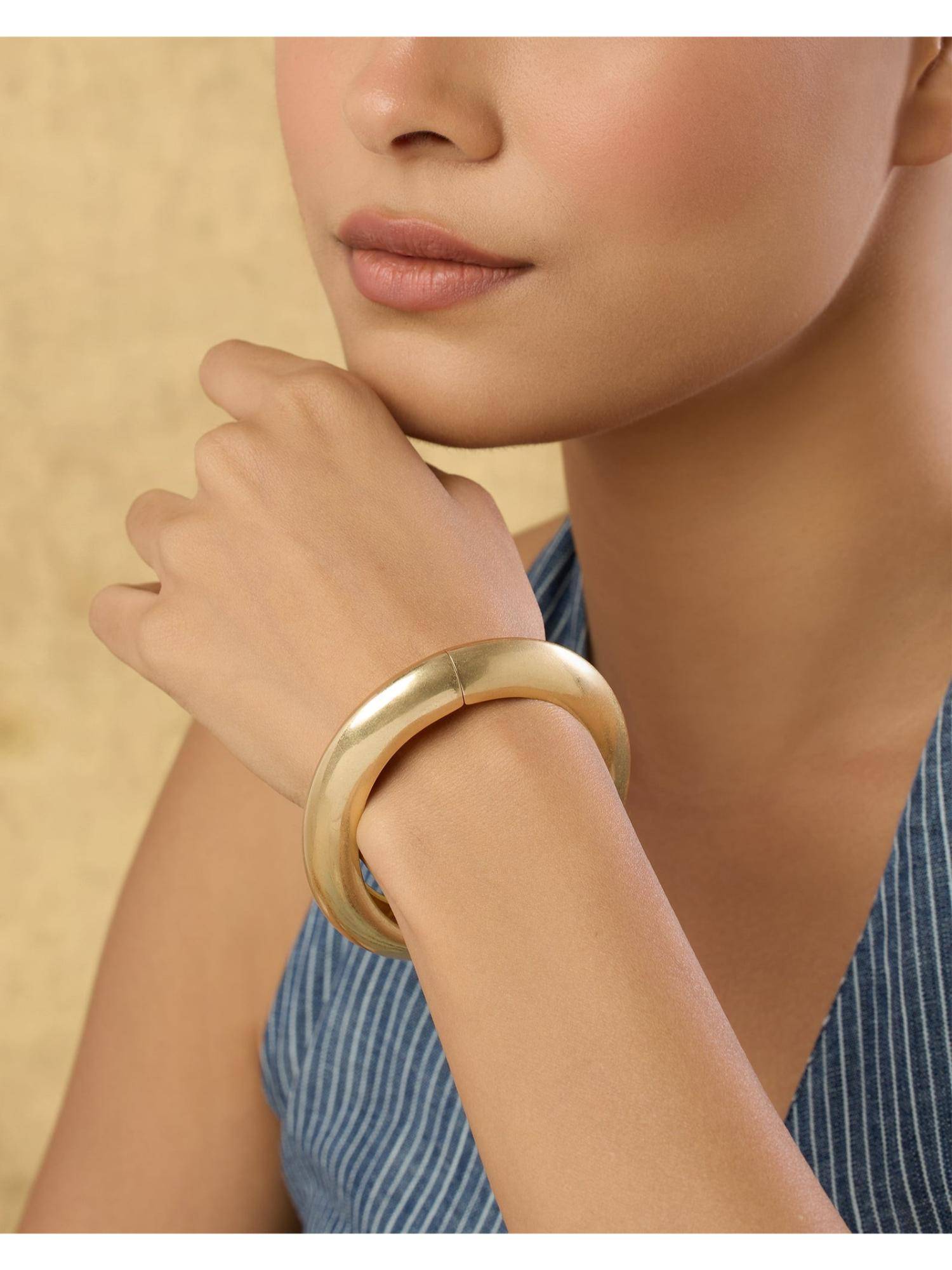Indinoor Gold Frida Everyday Bangle