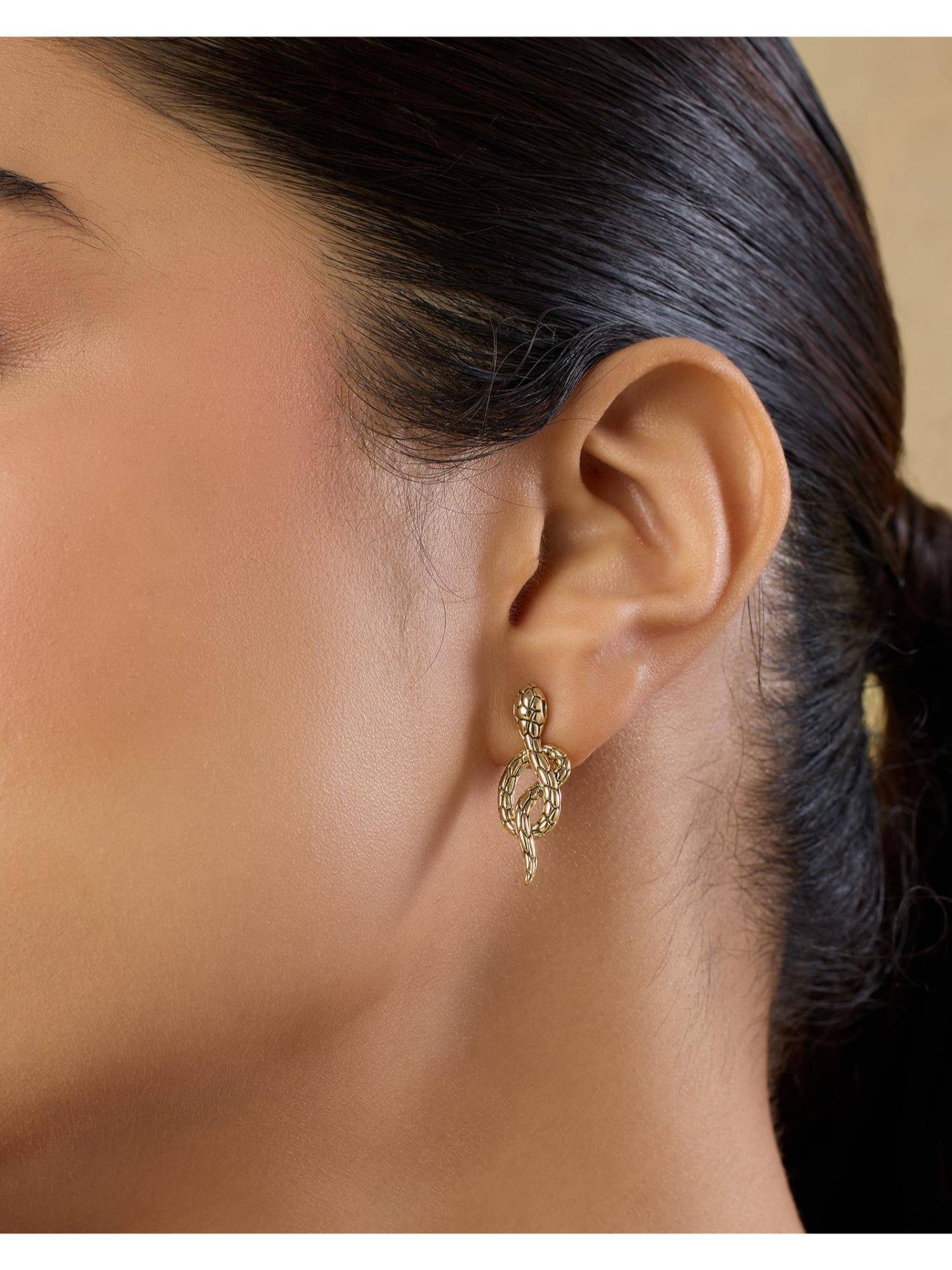 Indinoor Gold Aveline Everyday Danglers
