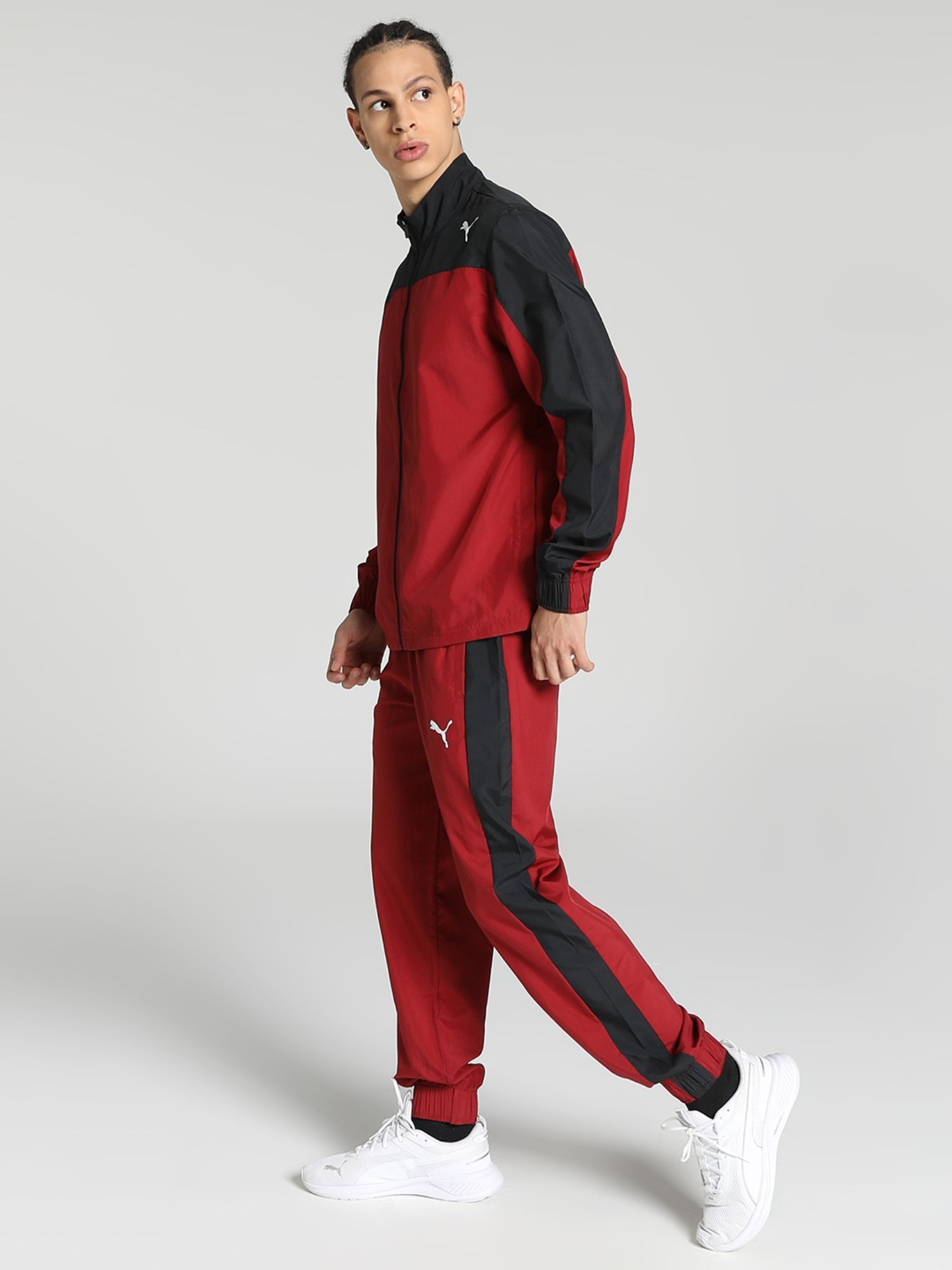 Buy Puma TRAIN FAVORITE TRACKSUIT Men Red Track Suit XS Online