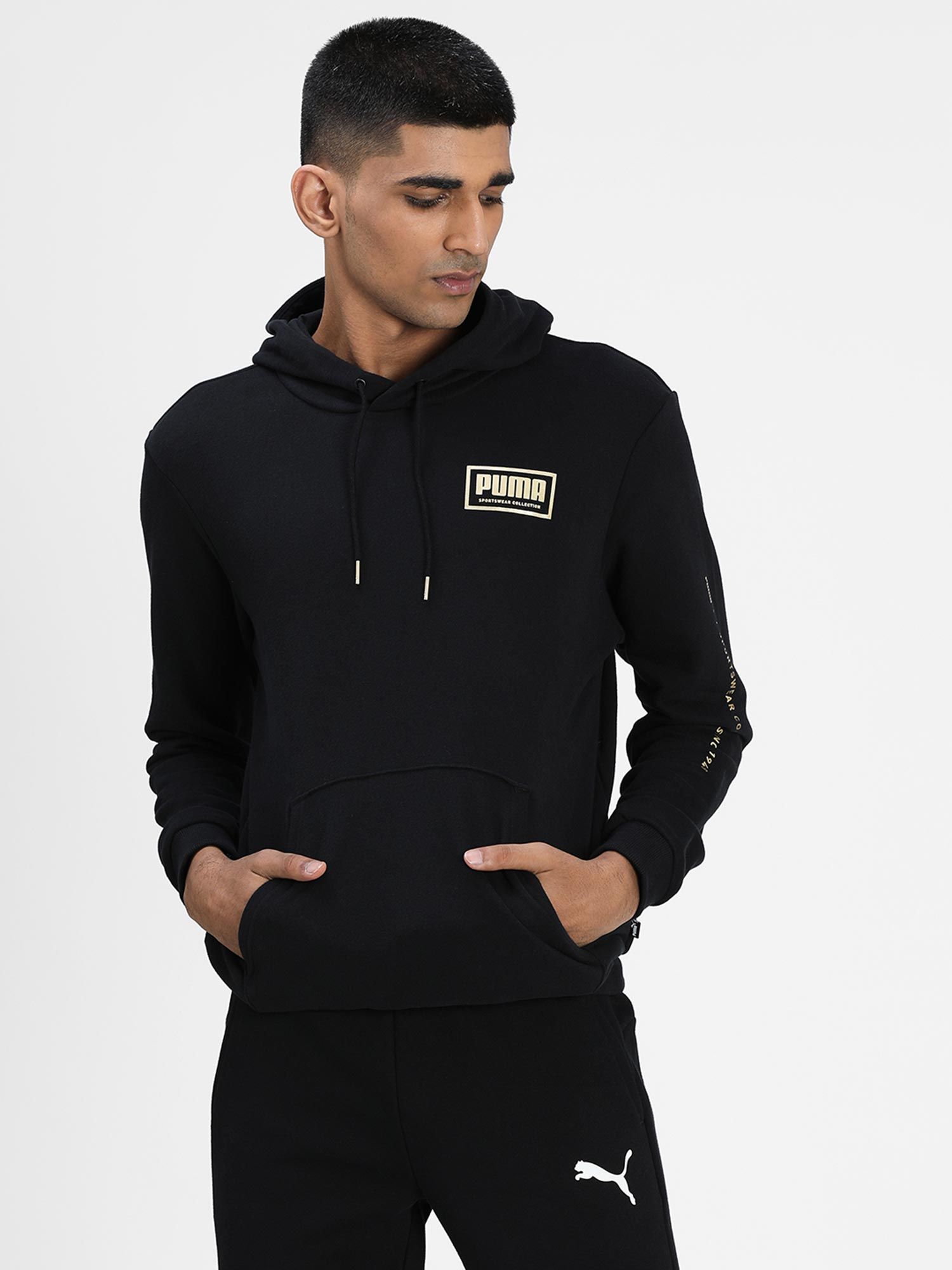 Buy Puma Holiday Pack Crew Sweat Tr Men Black Hoodies Online