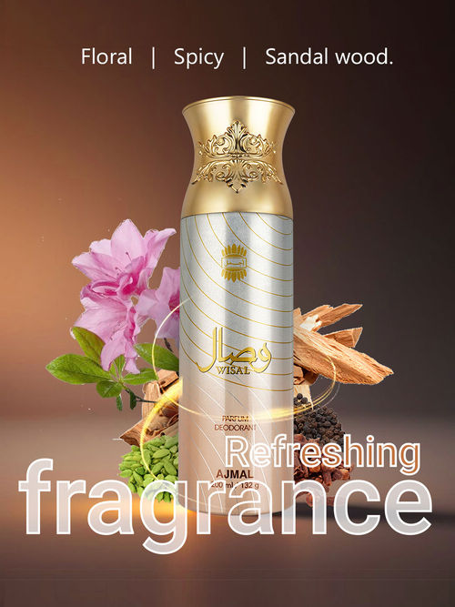 Buy Ajmal Wisal Perfume Deodorant Body Spray For Women Online
