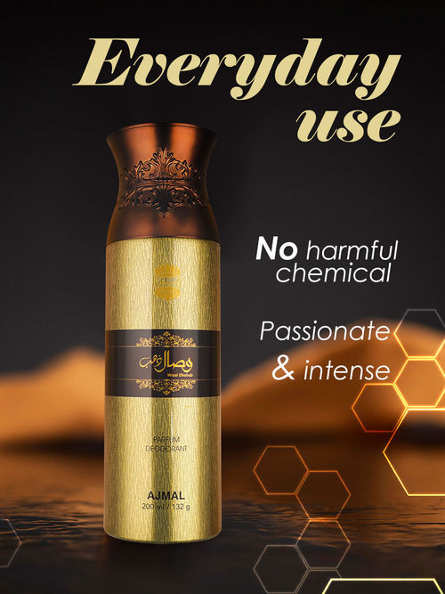 Buy Ajmal Wisal Dhabab Perfume Deodorant Body Spray For Men Online