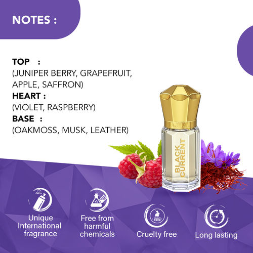 Buy Ajmal India Black Current Attar Concentrated Perfume For Her