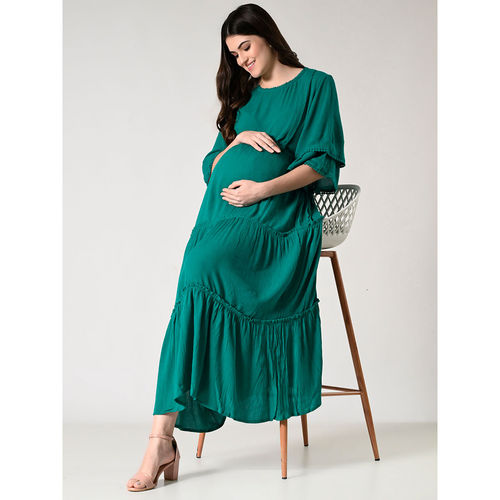 Velvet Maternity Wrap Dress - Nursing Friendly Wedding Guest & Photo Shoot Dress Maternity Dress For Photoshoot Velvet Maternity Wrap Dress - Nursing Friendly Wedding Guest & Photo Shoot Dress Maternity Dress For Photoshoot