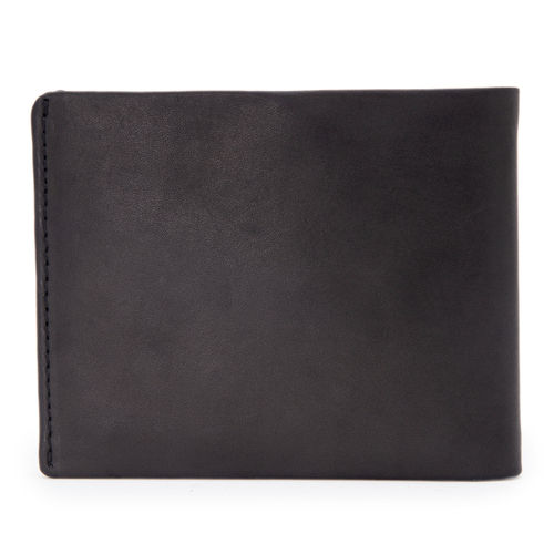 RedTape Men Navy Leather Two Fold RFID Wallet