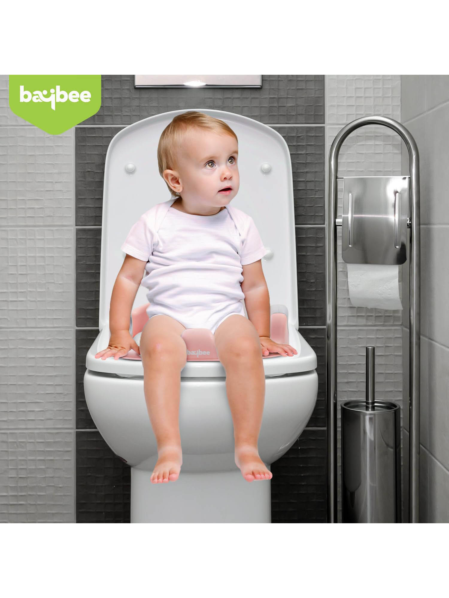 BAYBEE Pink Milano Baby Potty Training Seat