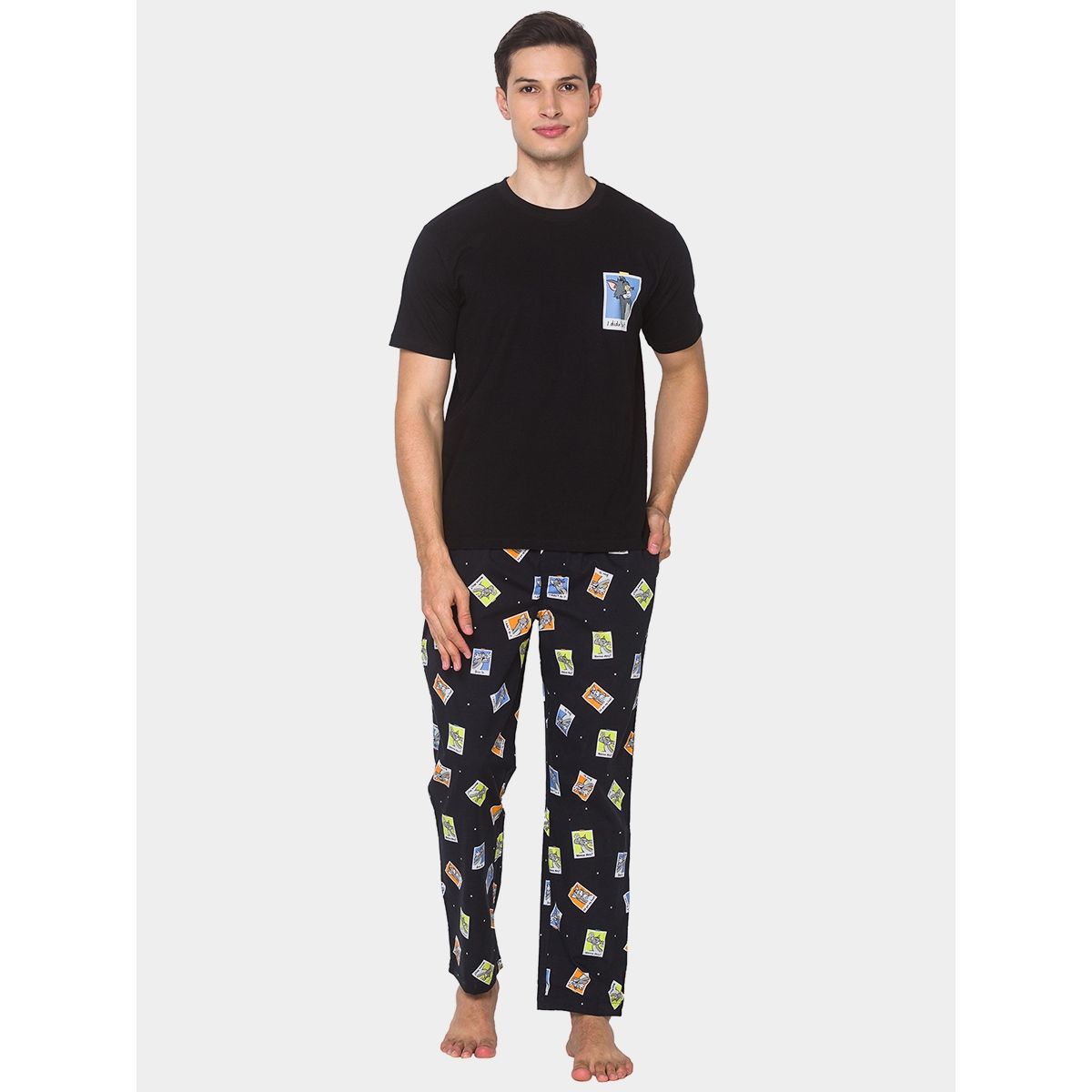 Midnight Mixed Monogram Pajama Shirt - Men - OBSOLETES DO NOT TOUCH