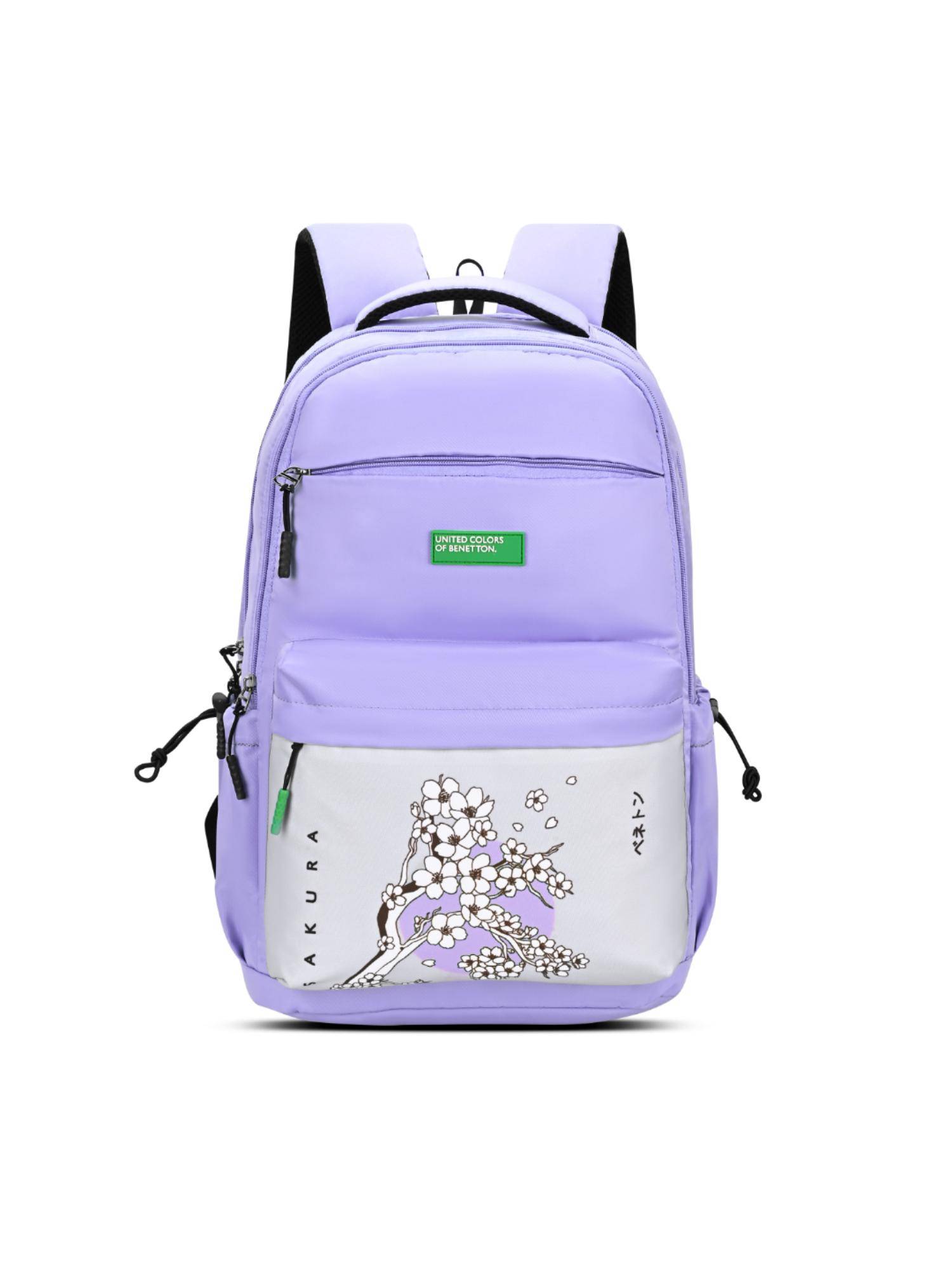 United Colors of Benetton Unisex Backpack Vigor - Lavendar