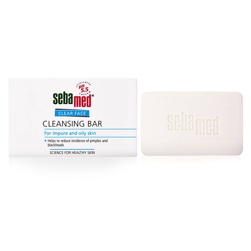 Sebamed Clear Face Cleansing Bar - For impure and oily skin