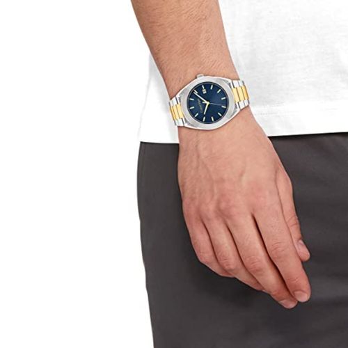 Mens Blue Round Buy Dial Watch Casual Calvin Online Klein - Quartz 25200198 Essentials
