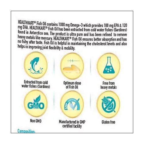 Healthkart Fish Oil Softgels Buy Healthkart Fish Oil Softgels Online At Best Price In India Nykaa Fish oil is oil derived from the tissues of oily fish. healthkart fish oil softgels