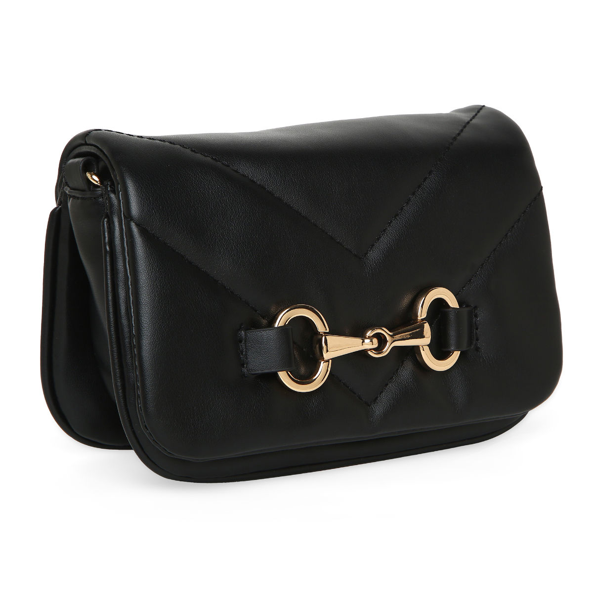Buy Aldo Enya001 Black Synthetic Women Cross Body Bag Online