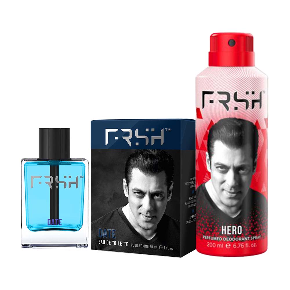 FRSH By Salman Khan Set Of Edt Date & Deodorant Hero Buy FRSH By
