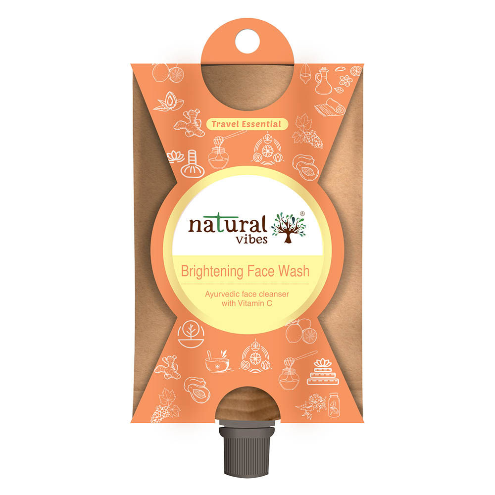 natural vibes face wash