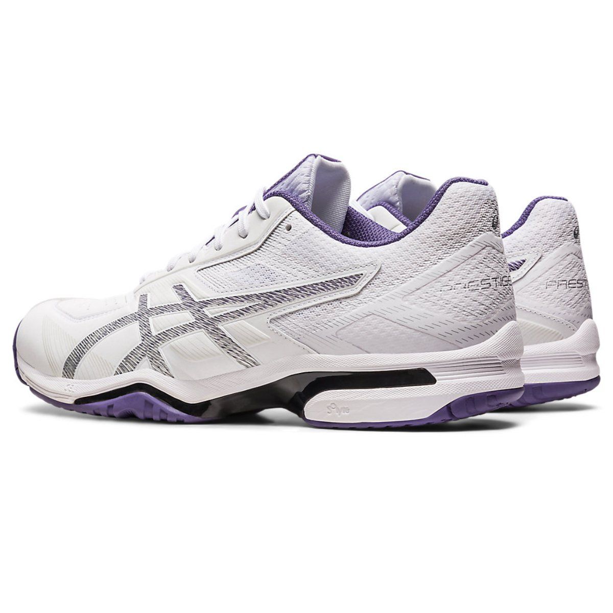 Buy ASICS Prestigelyte 4 Oc White Unisex Standard Width Tennis