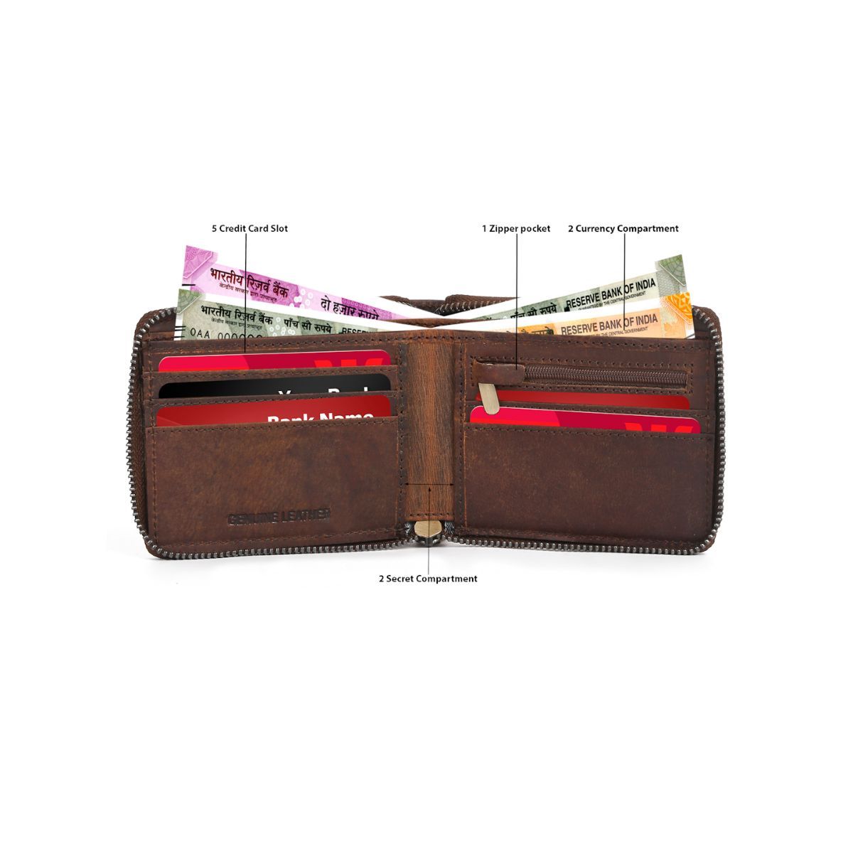 Ultra-thin Fashion Men's Wallet Online | Buy Leather Wallets Online