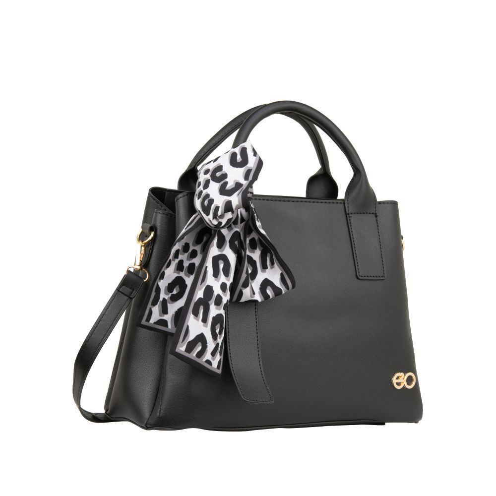 Buy E2O Bags Trendy Black Women's Satchel Bag Online