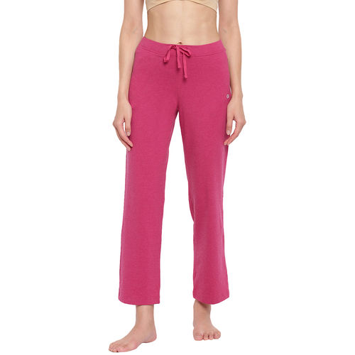 Enamor Essentials E014 Women's Cotton Lounge Pants - Pink (L) - E014