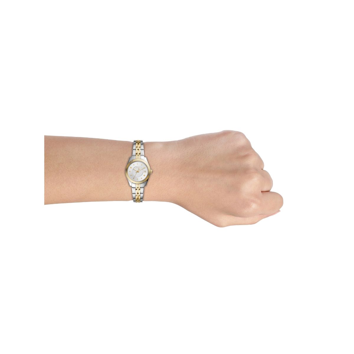 Fossil Scarlette Mini Two Tone Watch 