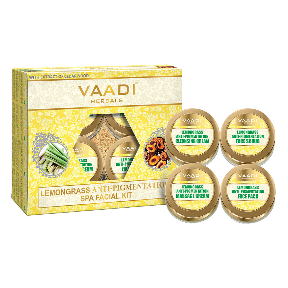 Buy Vaadi Herbals Lemongrass Anti-Pigmentation Spa Facial Kit Online
