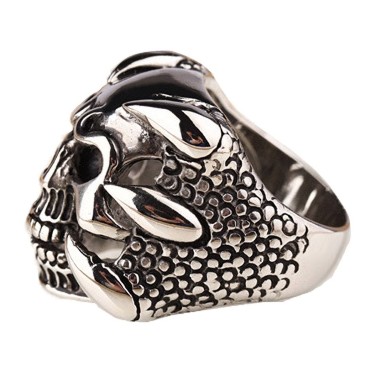 Details 85+ gothic skull rings super hot - vova.edu.vn