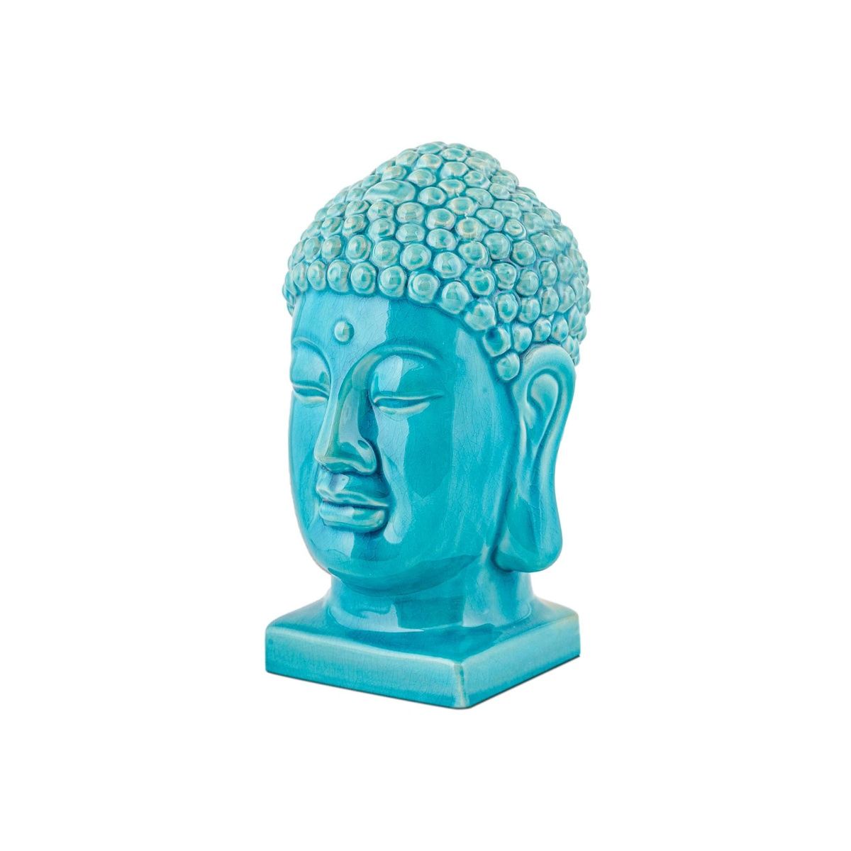 Pure Home + Living Large Blue Buddha Head Buy Pure Home + Living Large