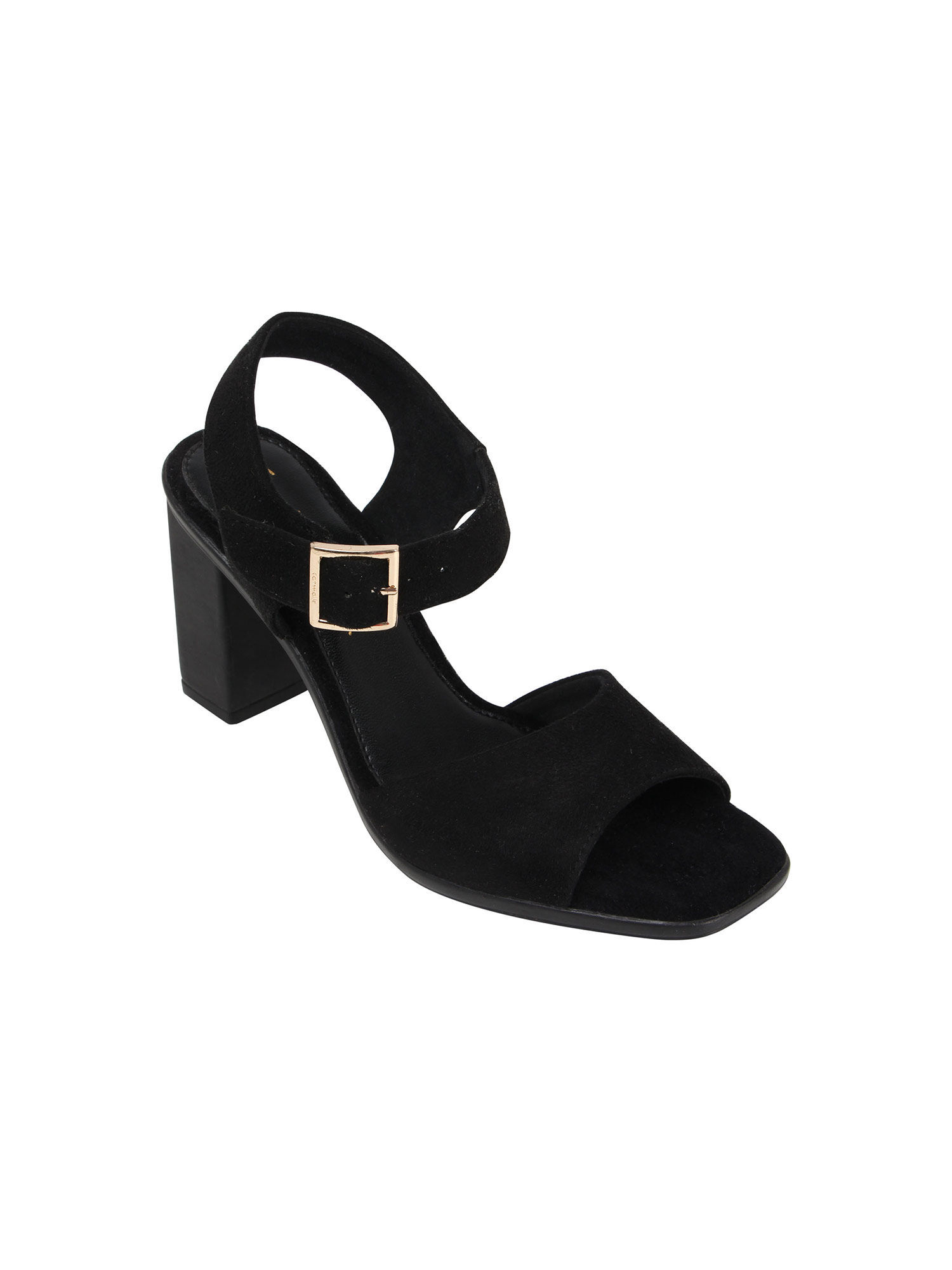 Buy Catwalk Black Metallic Accent Strappy Wedges Online at Best Prices in  India - JioMart.