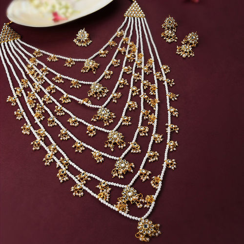 Indian Jewelry Zaveri Pearls Company Zaveri Pearls Bridal Necklace