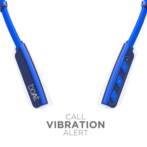 Buy boAt Rockerz 235V2 N Wireless Neckband with ASAP Charge, Vibration Alert  & 8H Play (Blue) Online