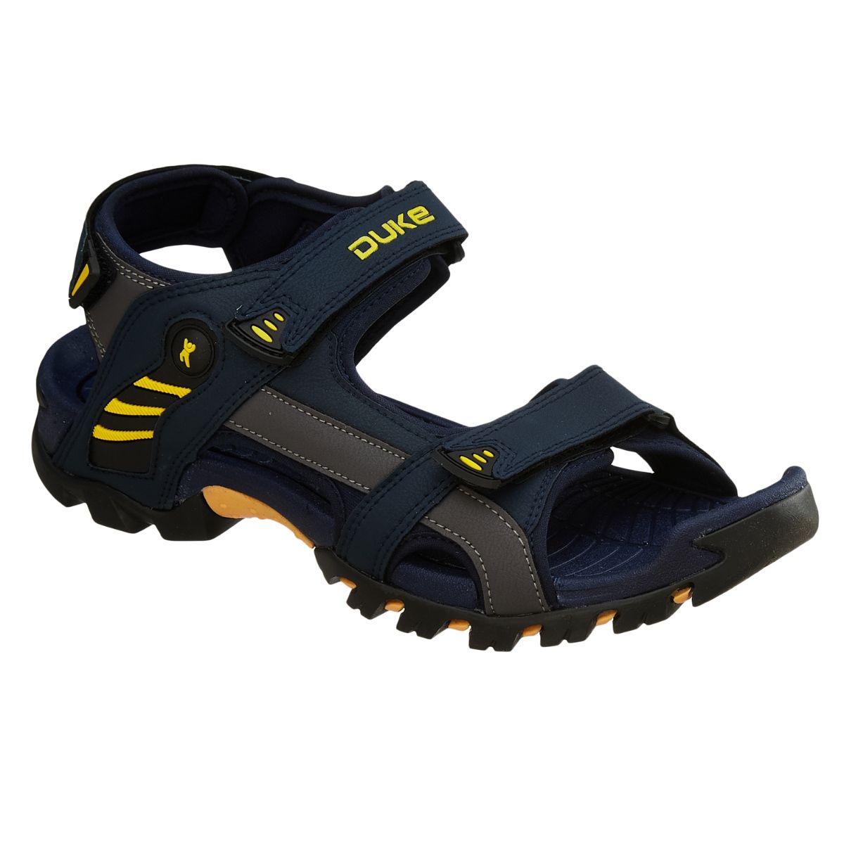 Buy Black Sandals for Men by DUKE Online | Ajio.com