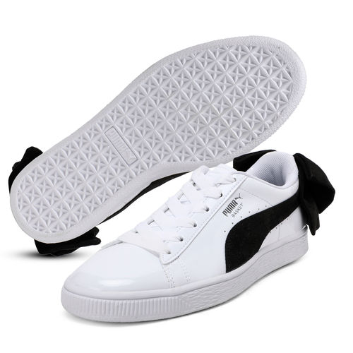 Puma Basket Bow Sb Women's White Sneakers