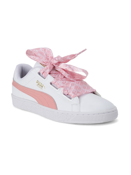 Puma Basket Heart Reinvent WNS Women Casual Shoes White (4)