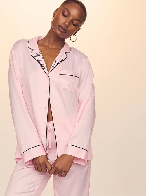 Pajamas Victoria Secret Sleeping Gown Victoria's Secret Glazed Satin Nightsuit Pink (XS) Pajamas Victoria Secret Sleeping Gown Victoria's Secret Glazed Satin Nightsuit Pink (XS)