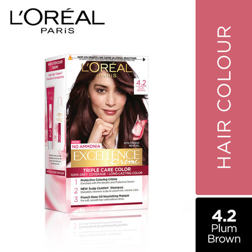 L'Oreal Paris Excellence Creme Hair Color Plum Brown: Buy L'Oreal Paris Excellence Creme Hair Color Plum Brown Online at Best Price in India | Nykaa L'Oreal Paris Excellence Creme Hair Color Plum Brown: Buy L'Oreal Paris Excellence Creme Hair Color Plum Brown Online at Best Price in India | Nykaa