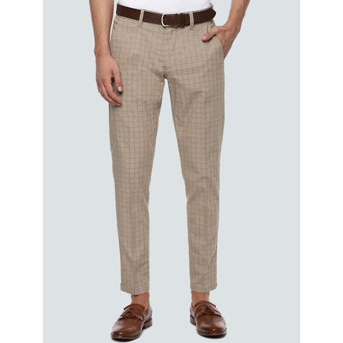 Buy Khaki Trousers & Pants for Men by LOUIS PHILIPPE Online