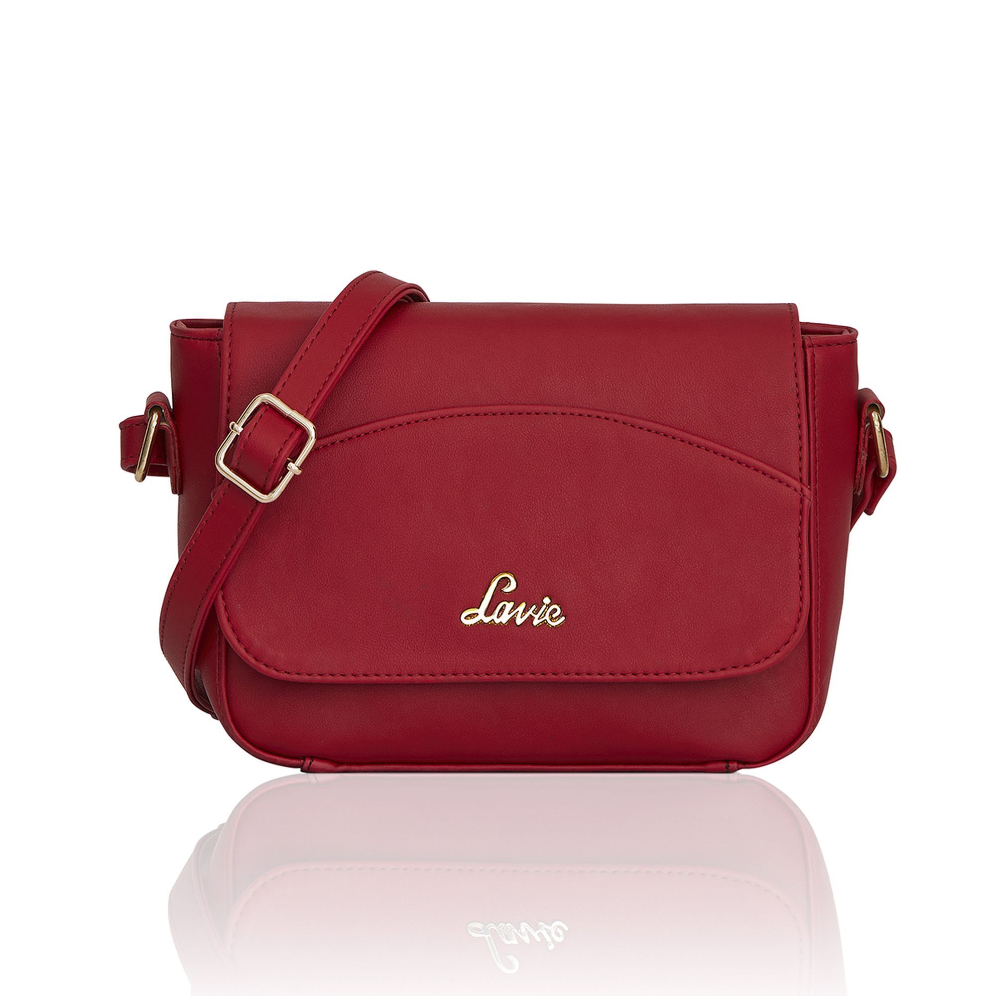 lavie red handbag